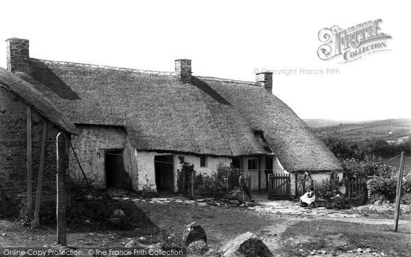 Photo of Dartmoor, An Old Cottage 1909