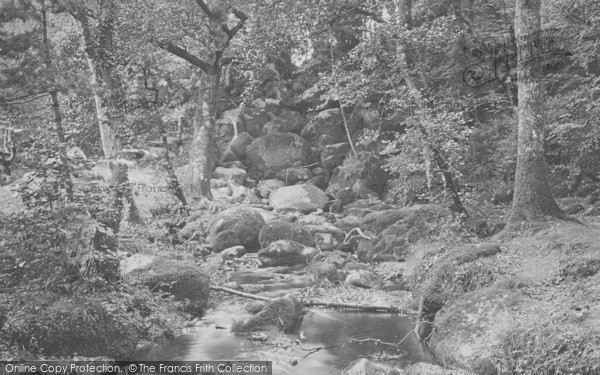 Photo of Dartmoor, Becky Falls 1922