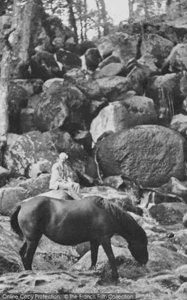 Photo of Dartmoor, Becky Falls c.1955