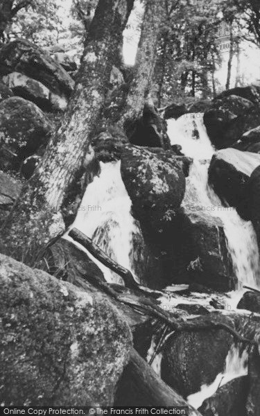 Photo of Dartmoor, Becky Falls c.1955