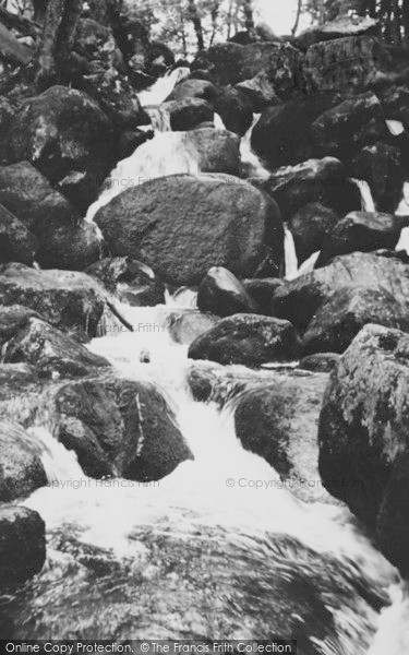 Photo of Dartmoor, Becky Falls c.1955