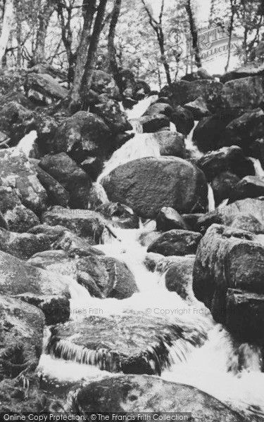 Photo of Dartmoor, Becky Falls c.1955