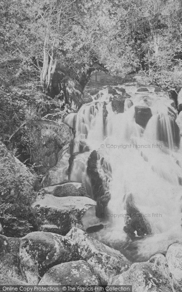 Photo of Dartmoor, Becky Falls In Flood c.1871