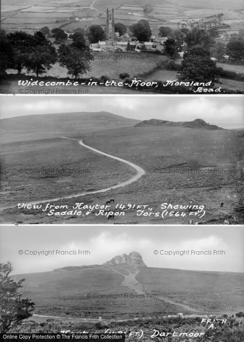 Photo of Dartmoor, Composite c.1950