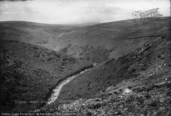 Photo of Dartmoor, Dart Valley 1890