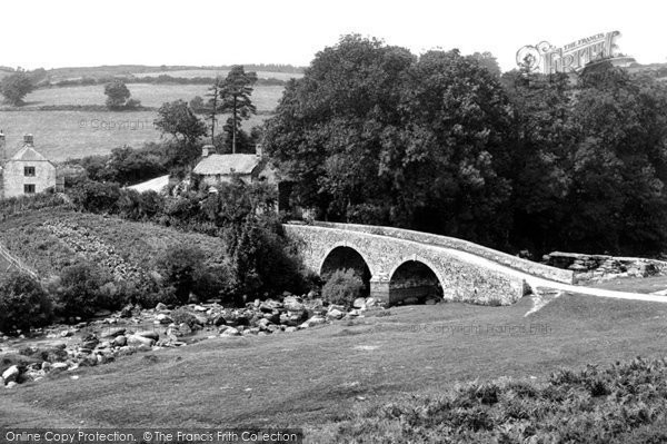 Photo of Dartmoor, Dartmeet Bridge 1890