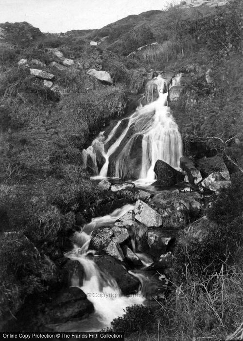 Photo of Dartmoor, Doe Tor Waterfall 1910