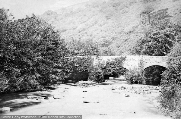 Photo of Dartmoor, Fingle Bridge c.1869
