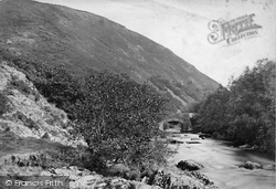 Fingle Bridge c.1869, Dartmoor