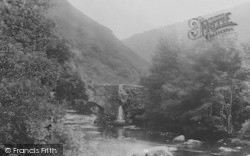 Fingle Bridge c.1950, Dartmoor