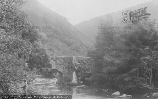 Photo of Dartmoor, Fingle Bridge c.1960