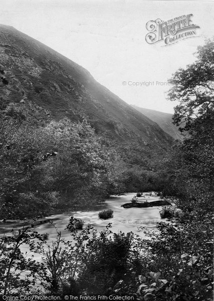 Photo of Dartmoor, Fingle Glen, River Teign 1910