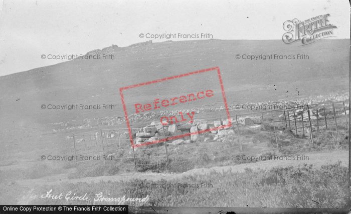 Photo of Dartmoor, Grimspound Hut Circle 1910