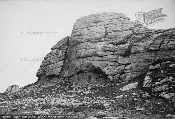 Photo of Dartmoor, Heytor Rocks c.1869
