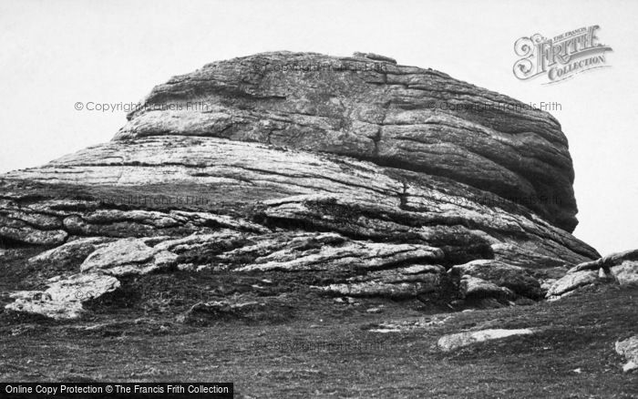 Photo of Dartmoor, Heytor Rocks  c.1869