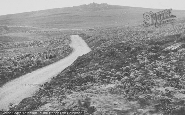Photo of Dartmoor, Hookney Tor Near Grimspound 1922