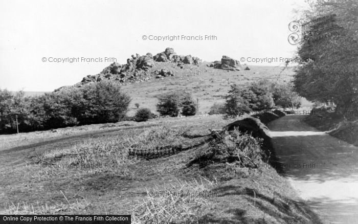 Photo of Dartmoor, Hound Tor c.1955
