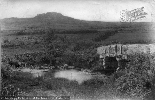 Photo of Dartmoor, Leather Tor And Bridge 1906