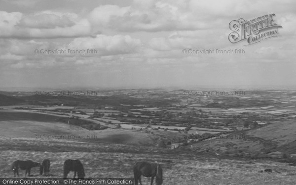 Photo of Dartmoor, Moorland Ponies c.1950