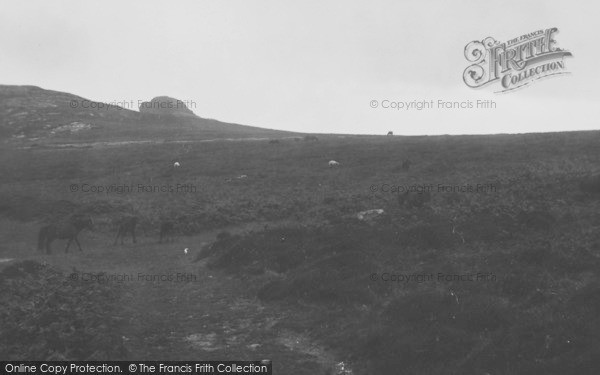 Photo of Dartmoor, Moorland View At Haytor 1927