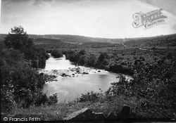 River Dart Near New Bridge 1890, Dartmoor