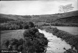 River Dart, New Bridge 1890, Dartmoor