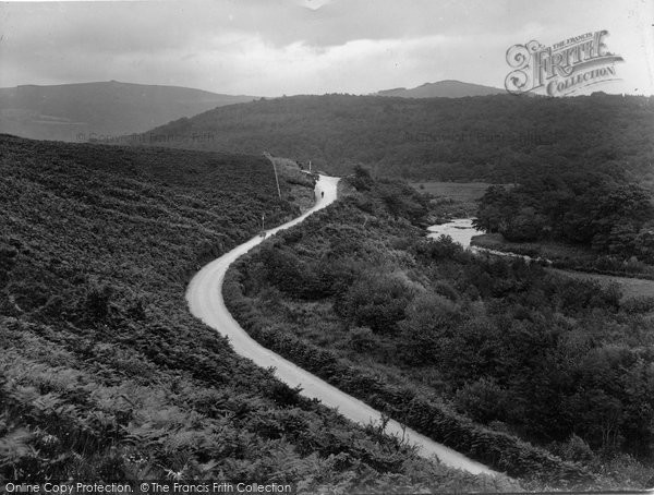 Photo of Dartmoor, Road Over Moor Near New Bridge 1925