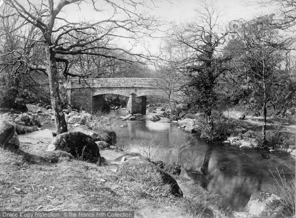 Photo of Dartmoor, Shangle Bridge c.1885