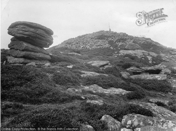 Photo of Dartmoor, Summit Of Rippon Tor 1927