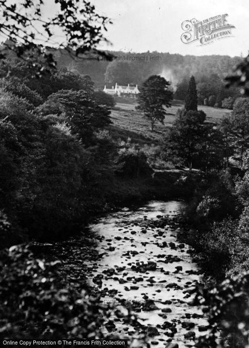 Photo of Dartmoor, The Dart Near Spitchwick c.1930