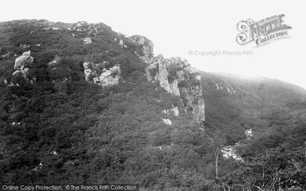 Photo of Dartmoor, The Dewerstone 1906