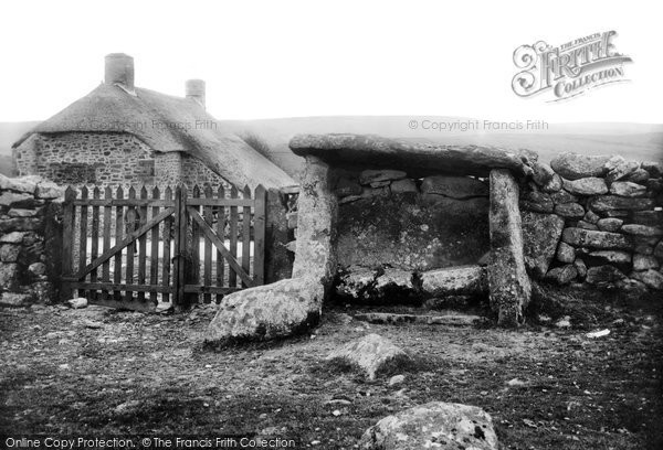 Photo of Dartmoor, The Judge's Chair, Dunnabridge  1910