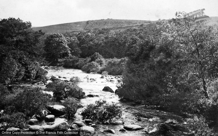 Photo of Dartmoor, The River Dart c.1930
