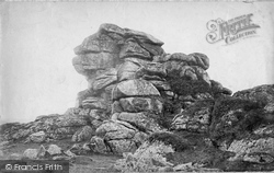 The Sphinx c.1869, Dartmoor