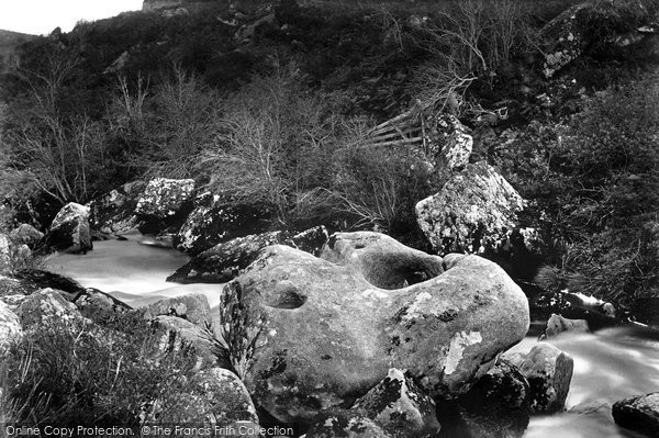 Photo of Dartmoor, Tolmen On The Teign c.1869