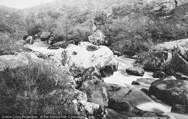 Photo of Dartmoor, Tolmen On The Teign c.1869