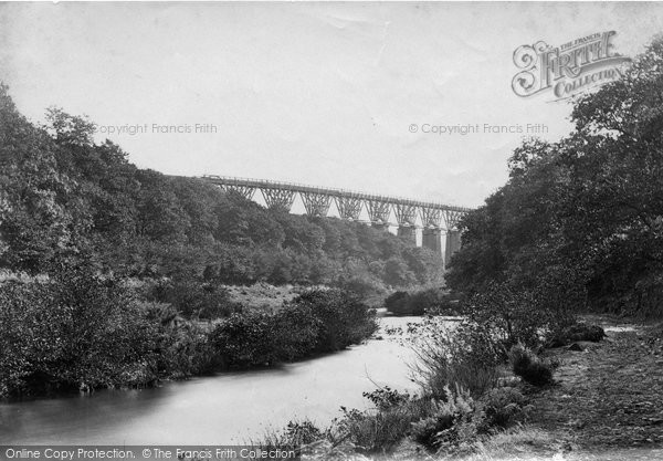 Photo of Dartmoor, Walkham And Grenofen Viaduct c.1874