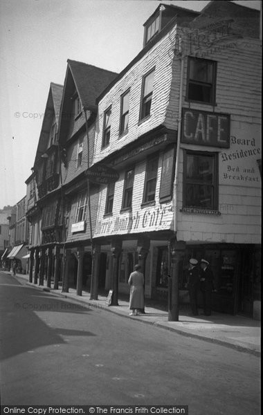 Photo of Dartmouth, Butterwalk 1938