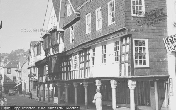 Photo of Dartmouth, Butterwalk 1959