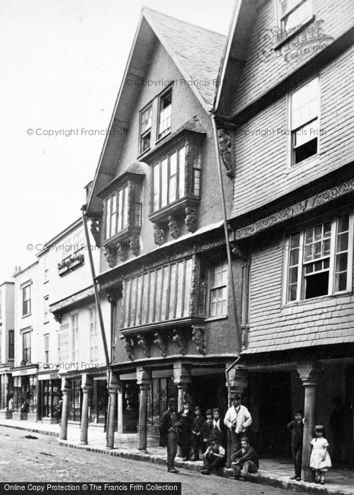 Photo of Dartmouth, Butterwalk c.1890