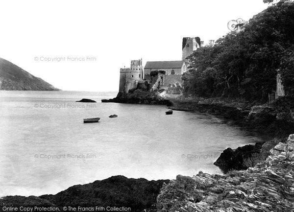 Photo of Dartmouth, Castle And Mouth Of Dart c.1885