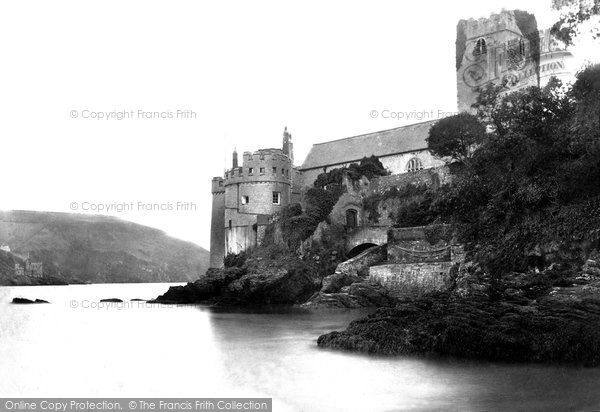 Photo of Dartmouth, Castle And St Petrox Church 1889