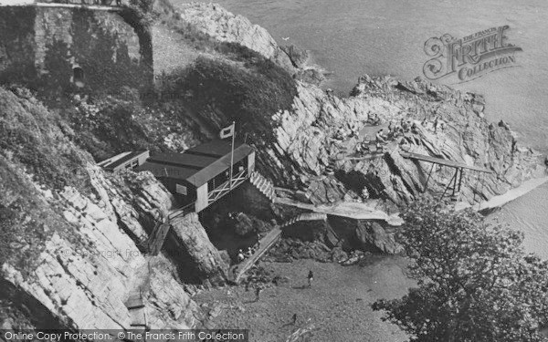 Photo of Dartmouth, Castle Beach c.1955