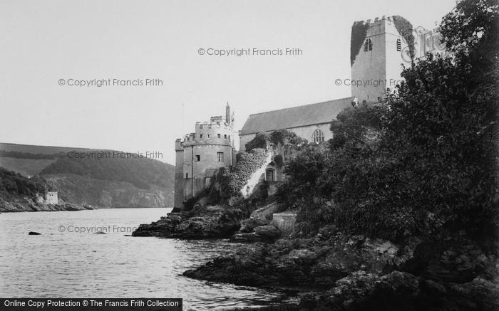 Photo of Dartmouth, Church And Castle c.1890