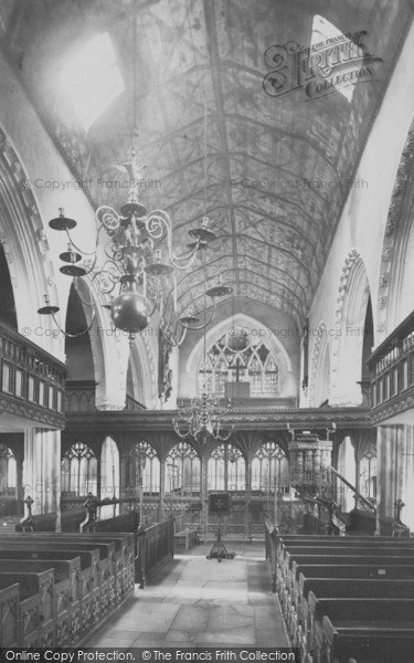 Photo of Dartmouth, Church Interior 1889