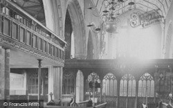 Church Interior 1894, Dartmouth