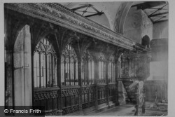 Church Screen 1890, Dartmouth