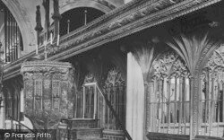 Church Screen 1896, Dartmouth