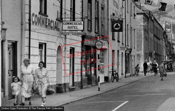 Photo of Dartmouth, Commercial Hotel, Victoria Road 1949