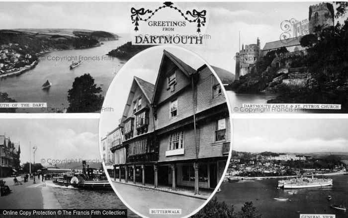 Photo of Dartmouth, Composite c.1950